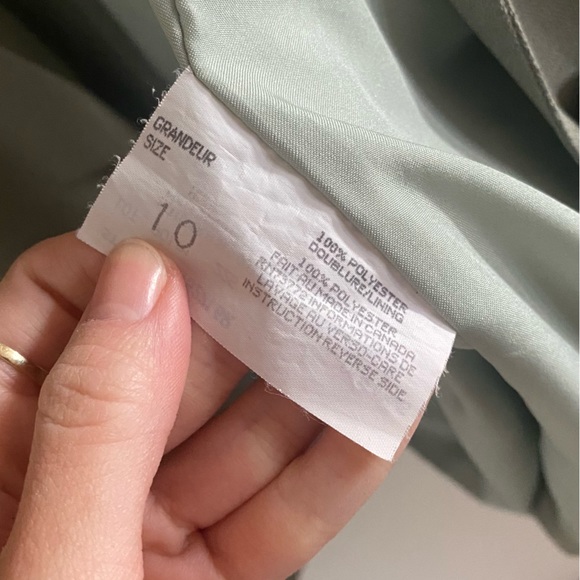 Vintage Sage Green Blazer - Picture 5 of 6